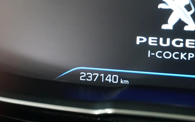 Peugeot 3008 cena 59900 przebieg: 237000, rok produkcji 2018 z Siewierz małe 781